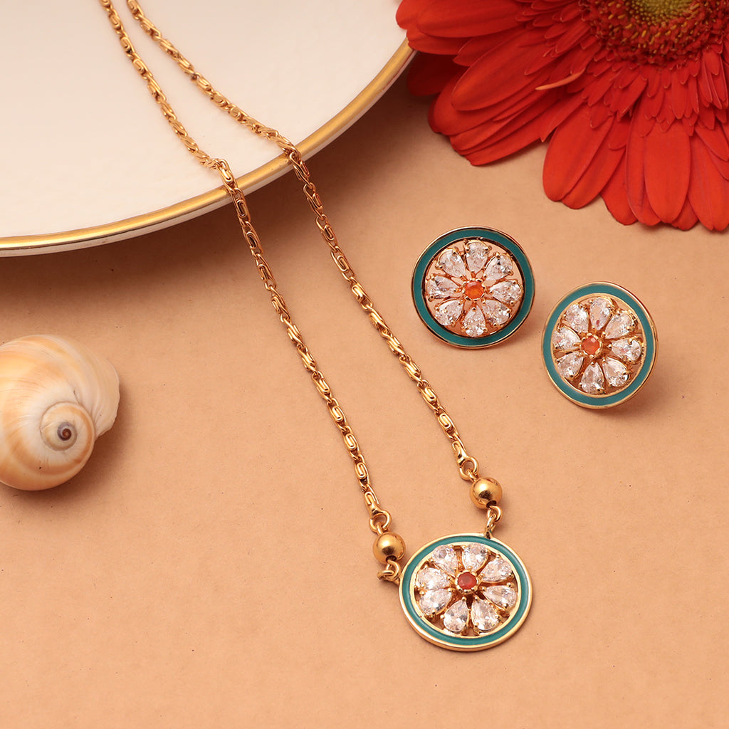 Pure Radiance Necklace and Earring Set - Rent main image 1