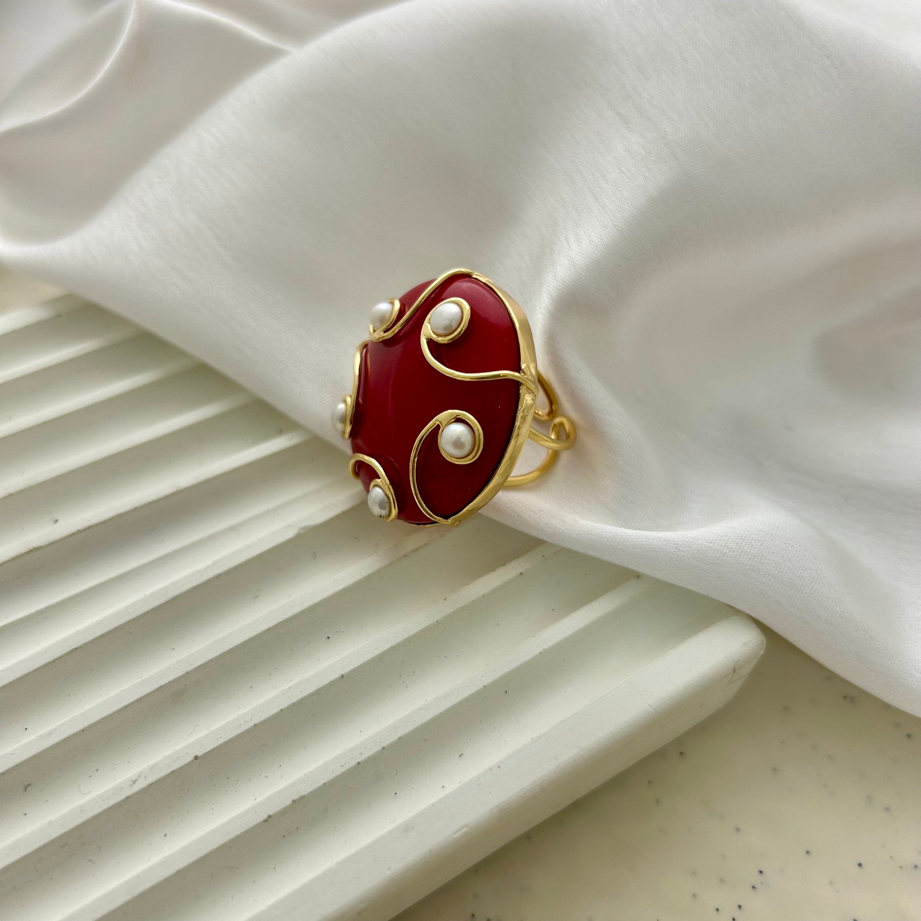 “Flame of Noor” Ring