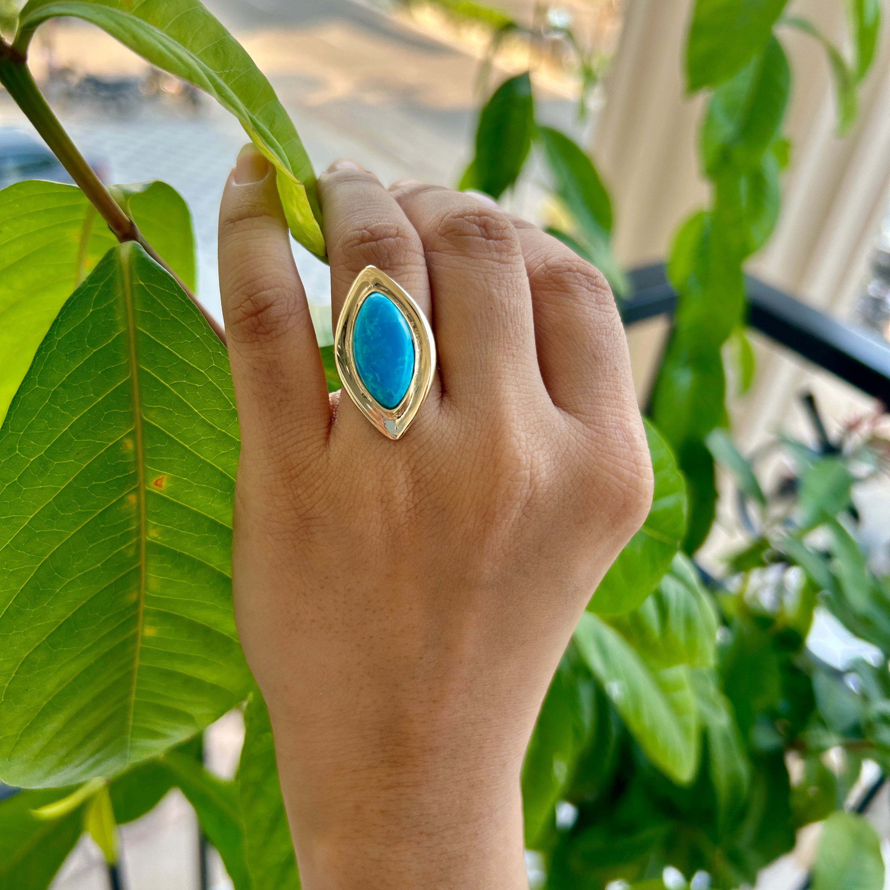 “Aqua Allure” Ring