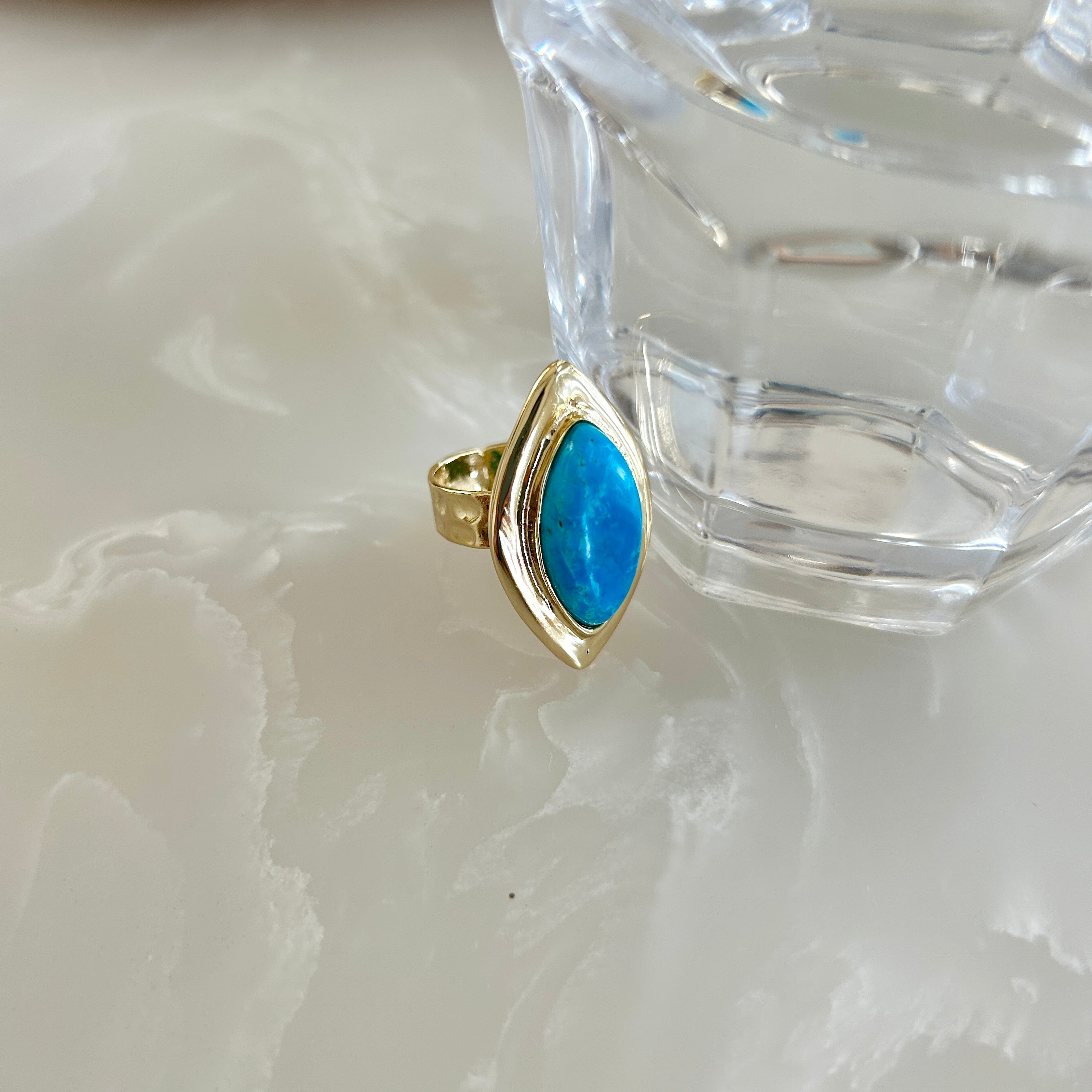 “Aqua Allure” Ring