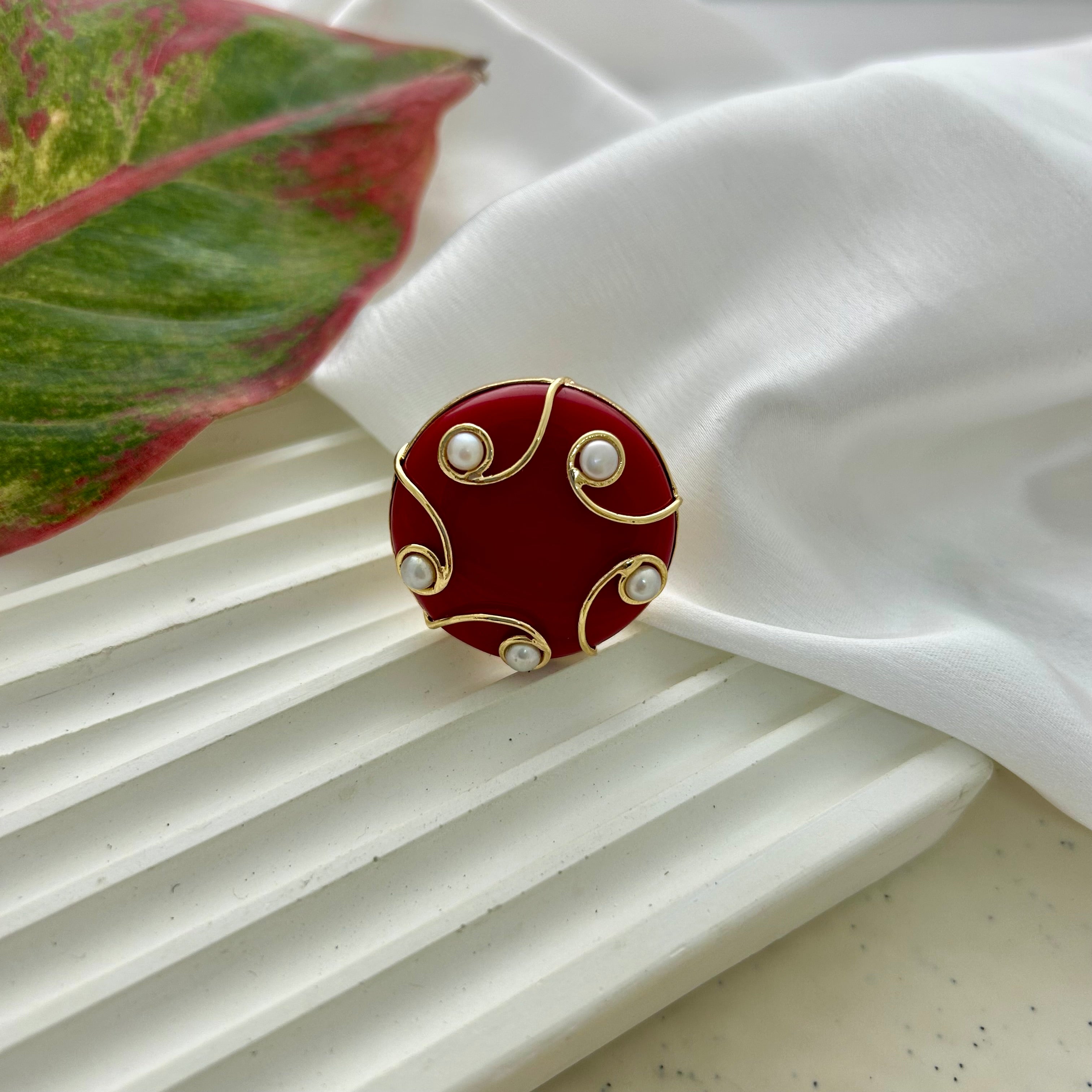 “Flame of Noor” Ring
