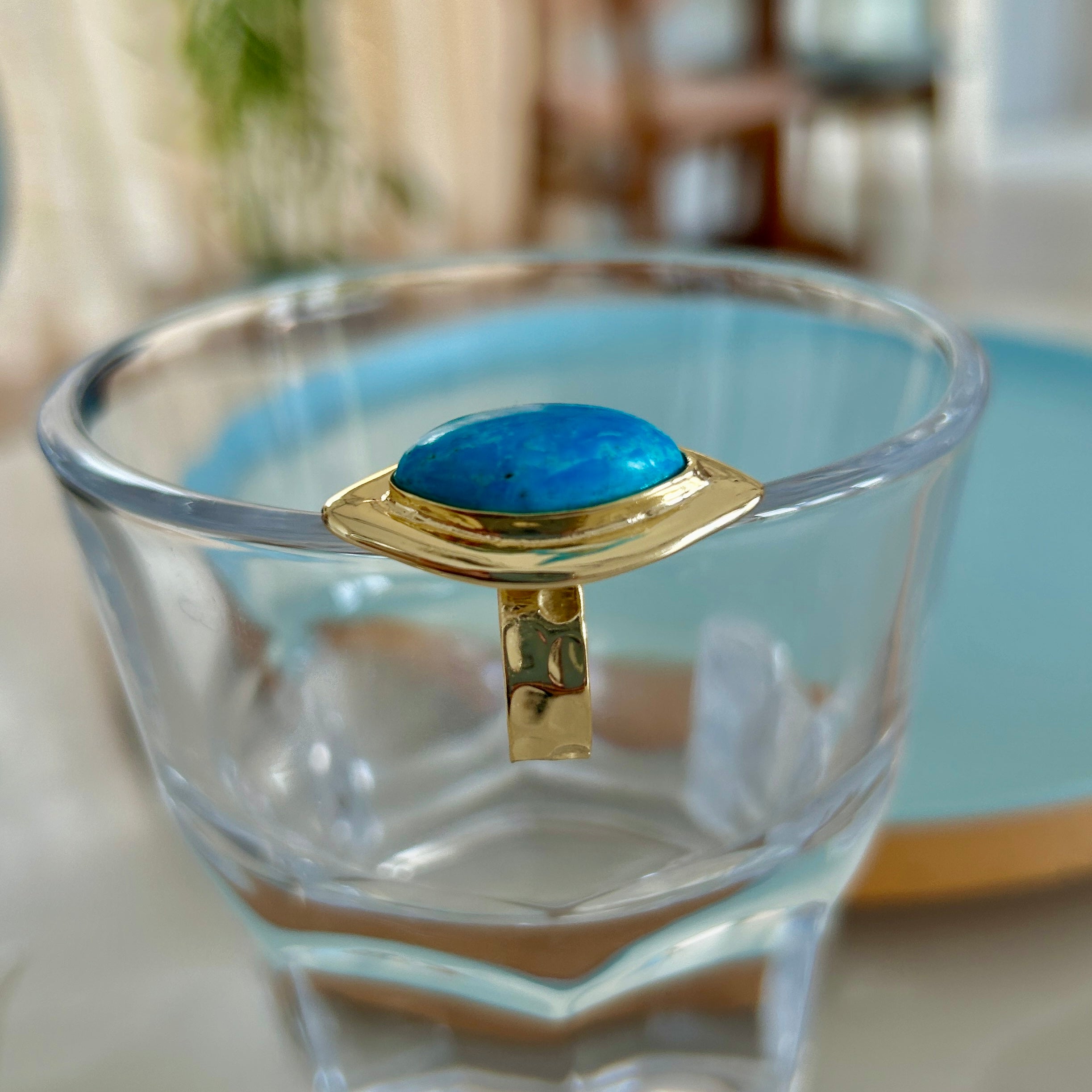 “Aqua Allure” Ring