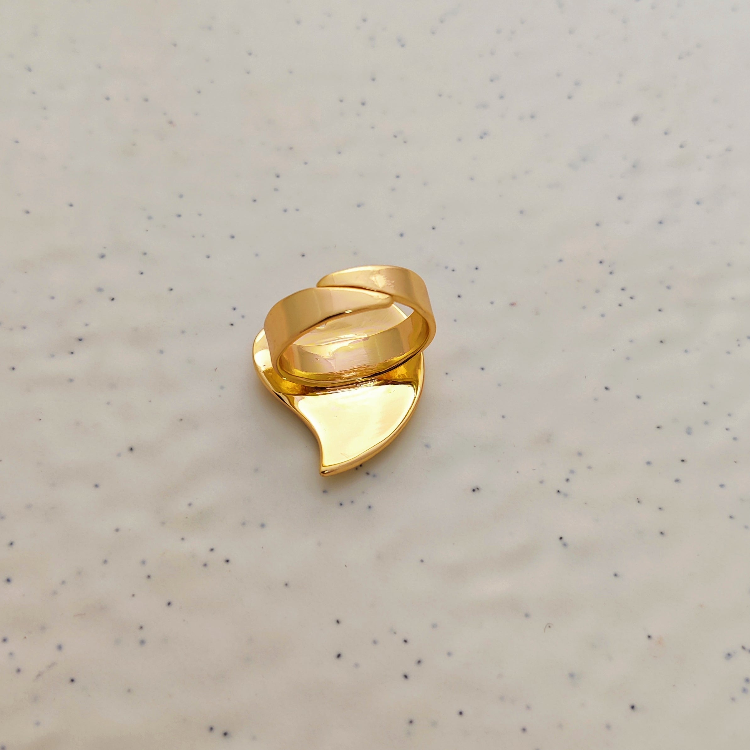 "Forever yours" Heart Ring