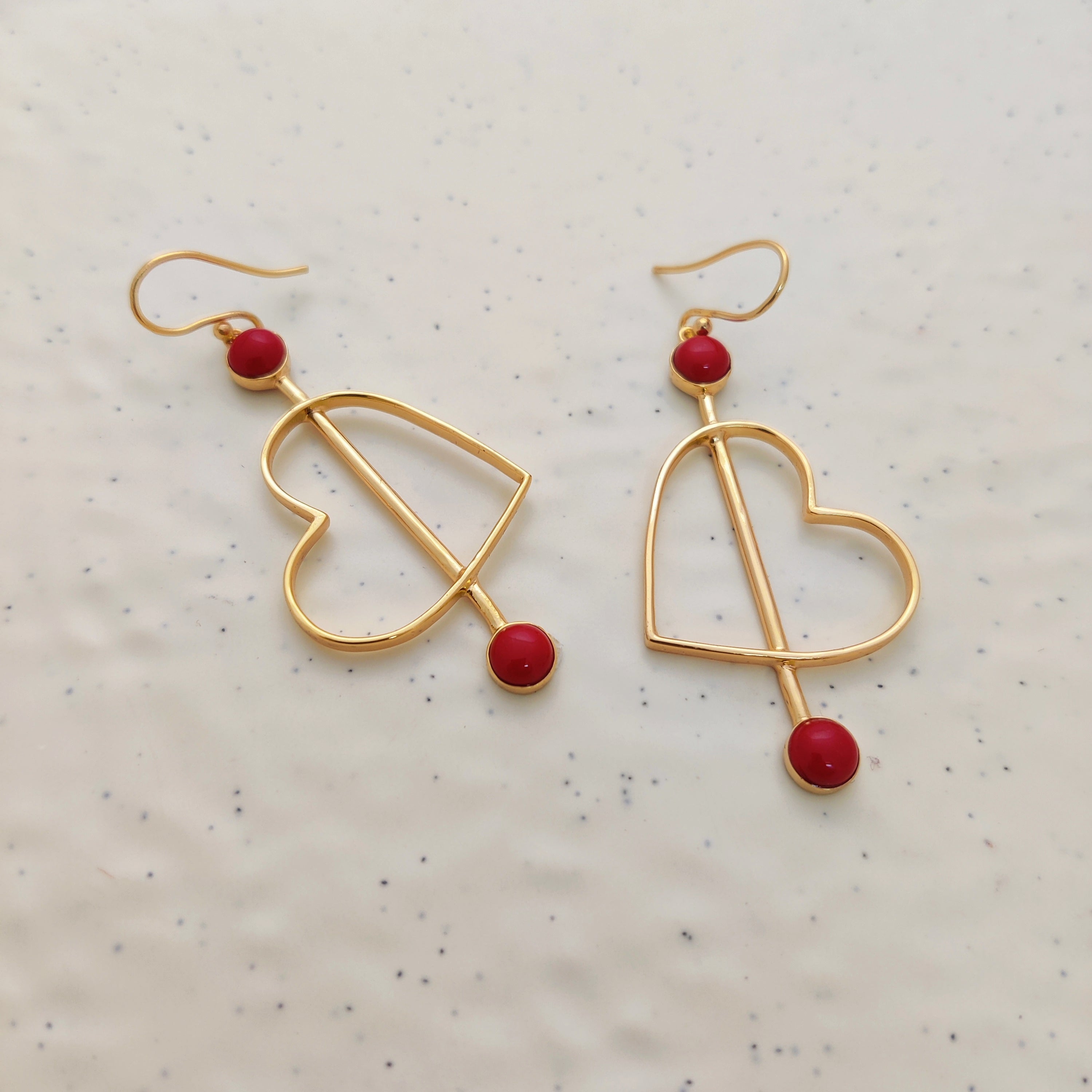 'Cupid's-Mark' Earrings