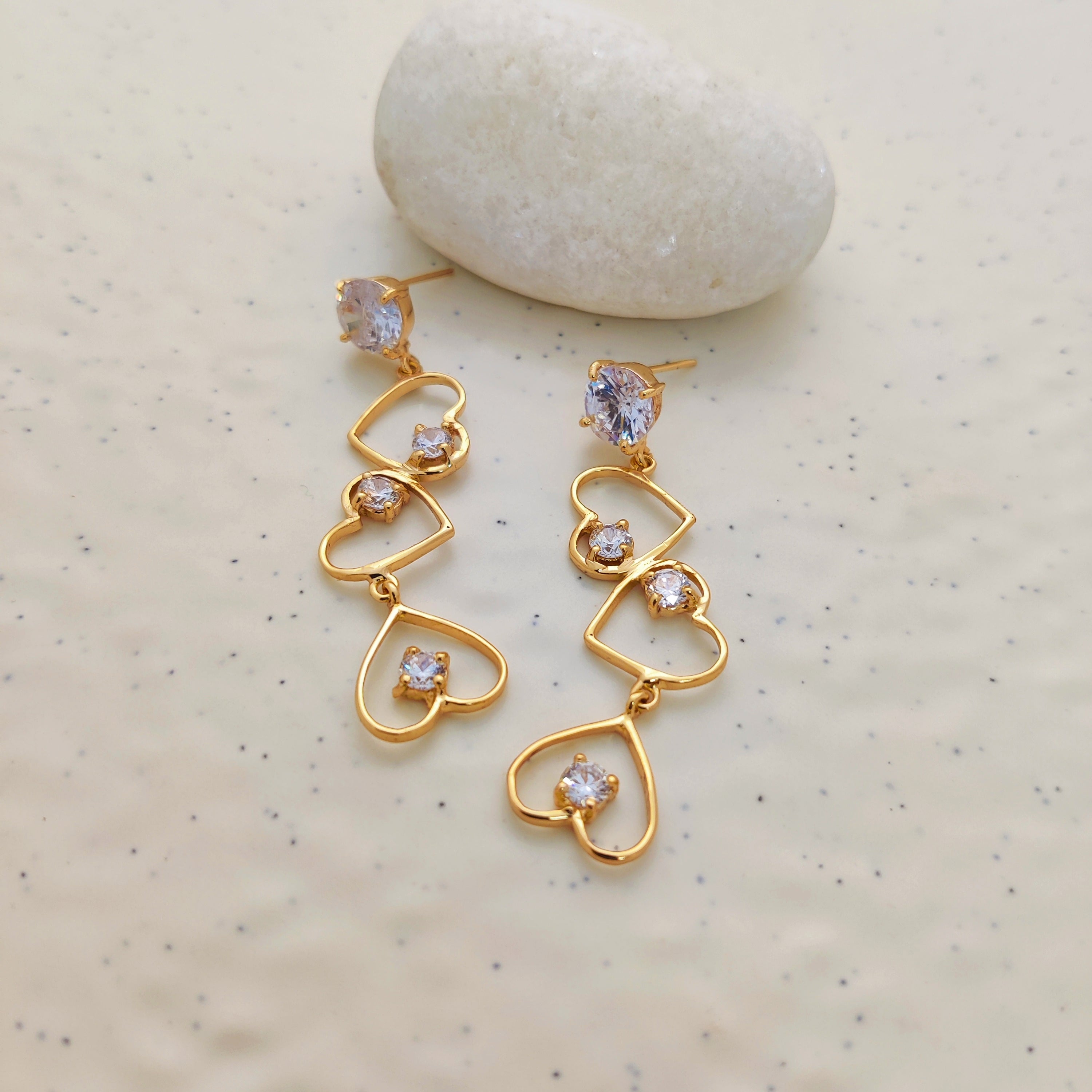 "Trio-Love" Earrings