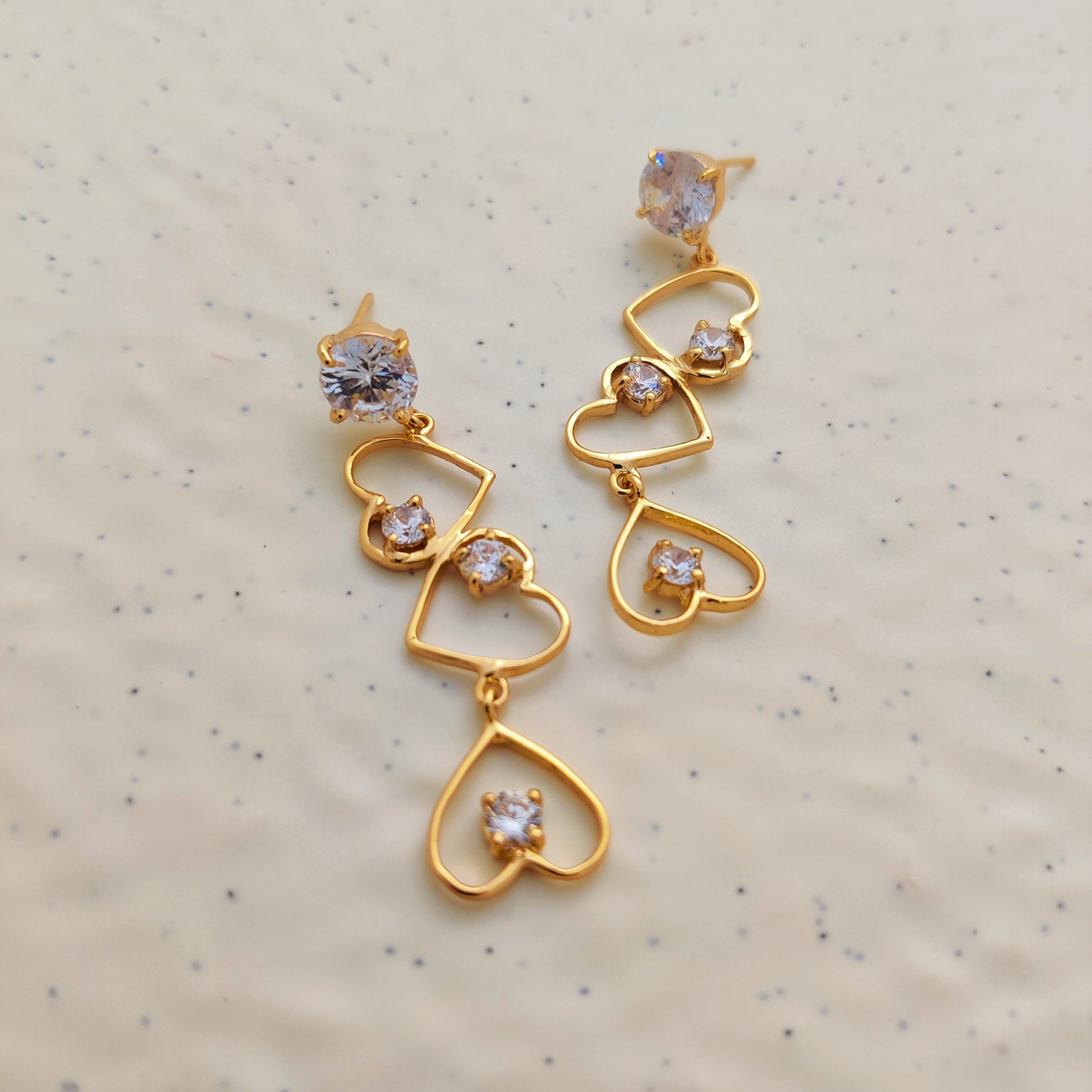 "Trio-Love" Earrings