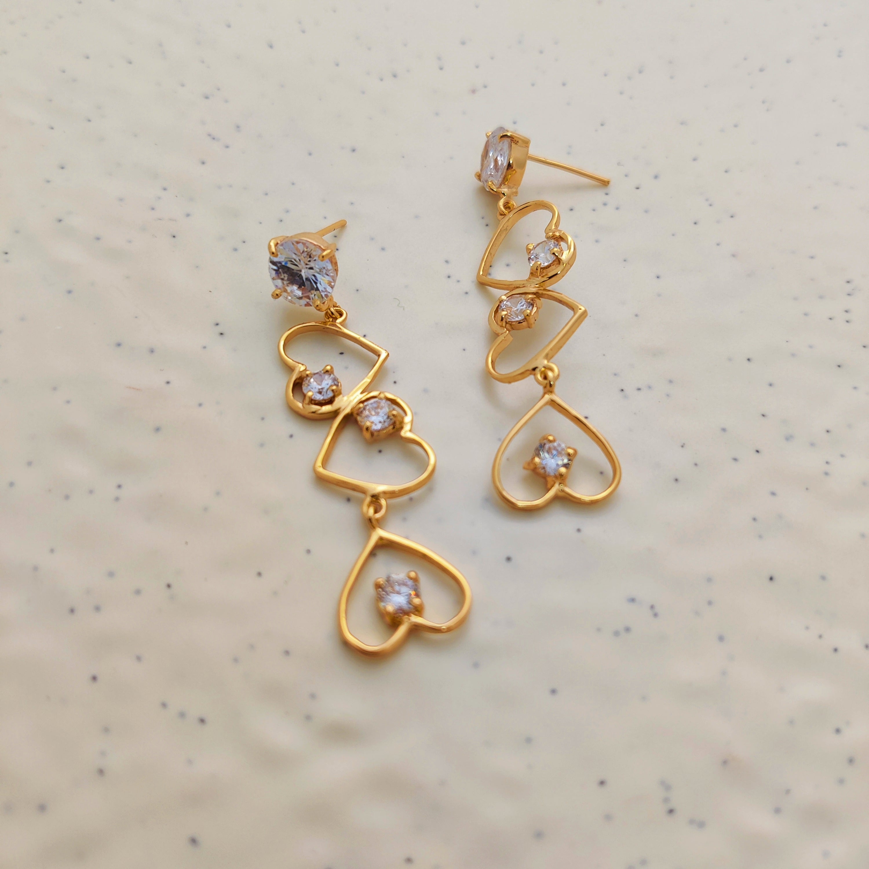 "Trio-Love" Earrings