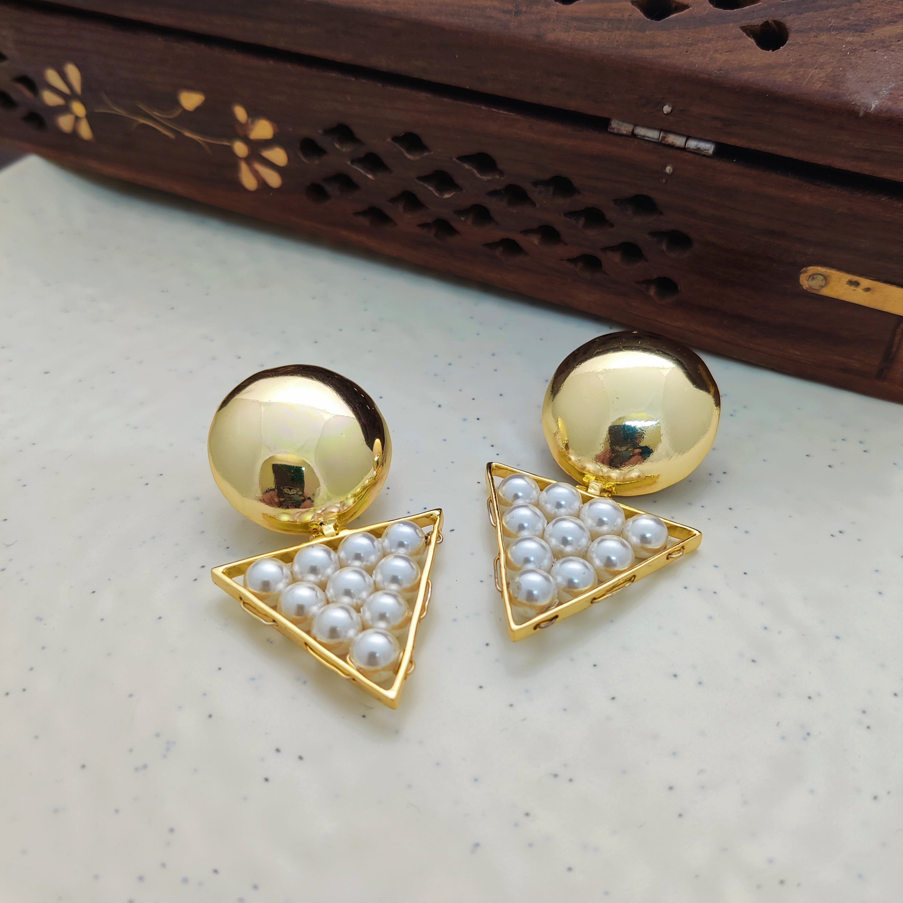 Impearled Orbs Earrings