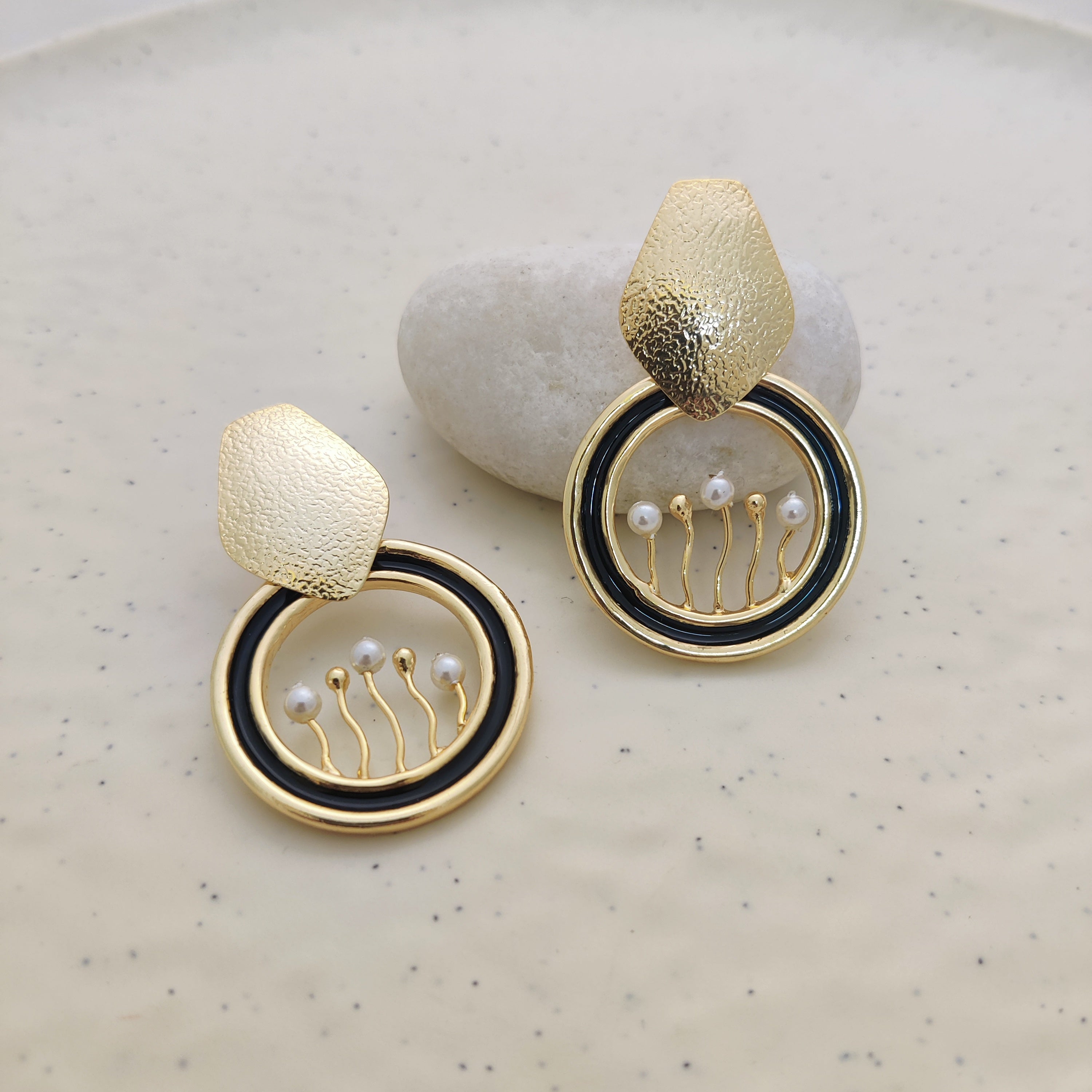 Midnight Luster Earrings