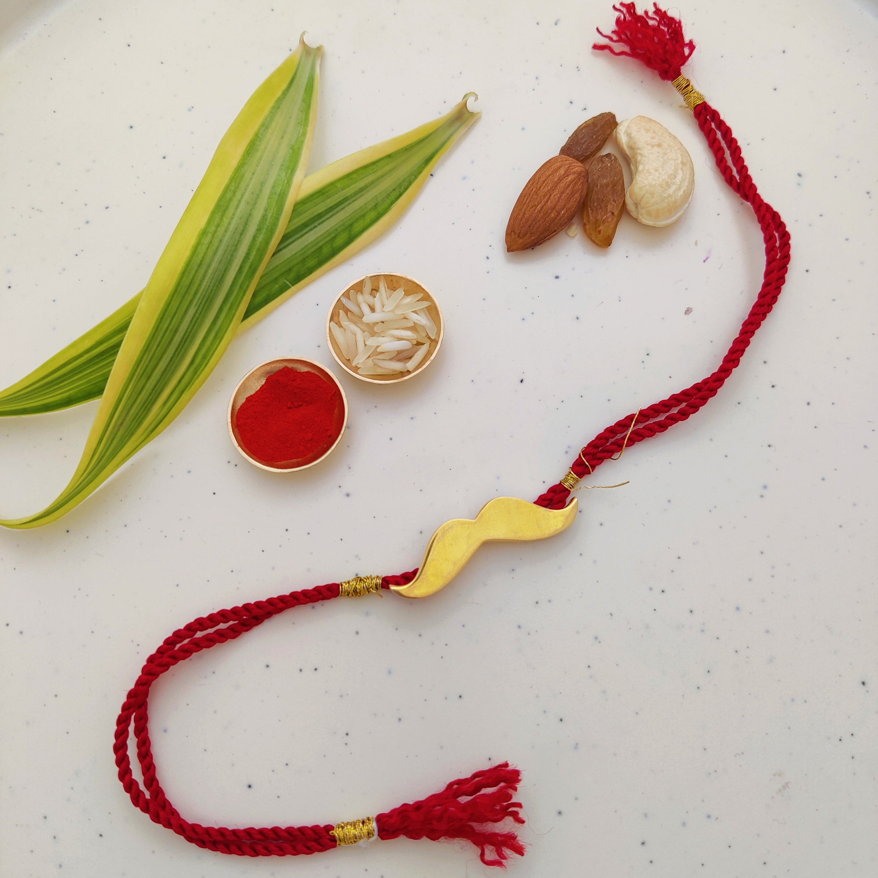 Mooch Rakhi cum Brooch (simple)