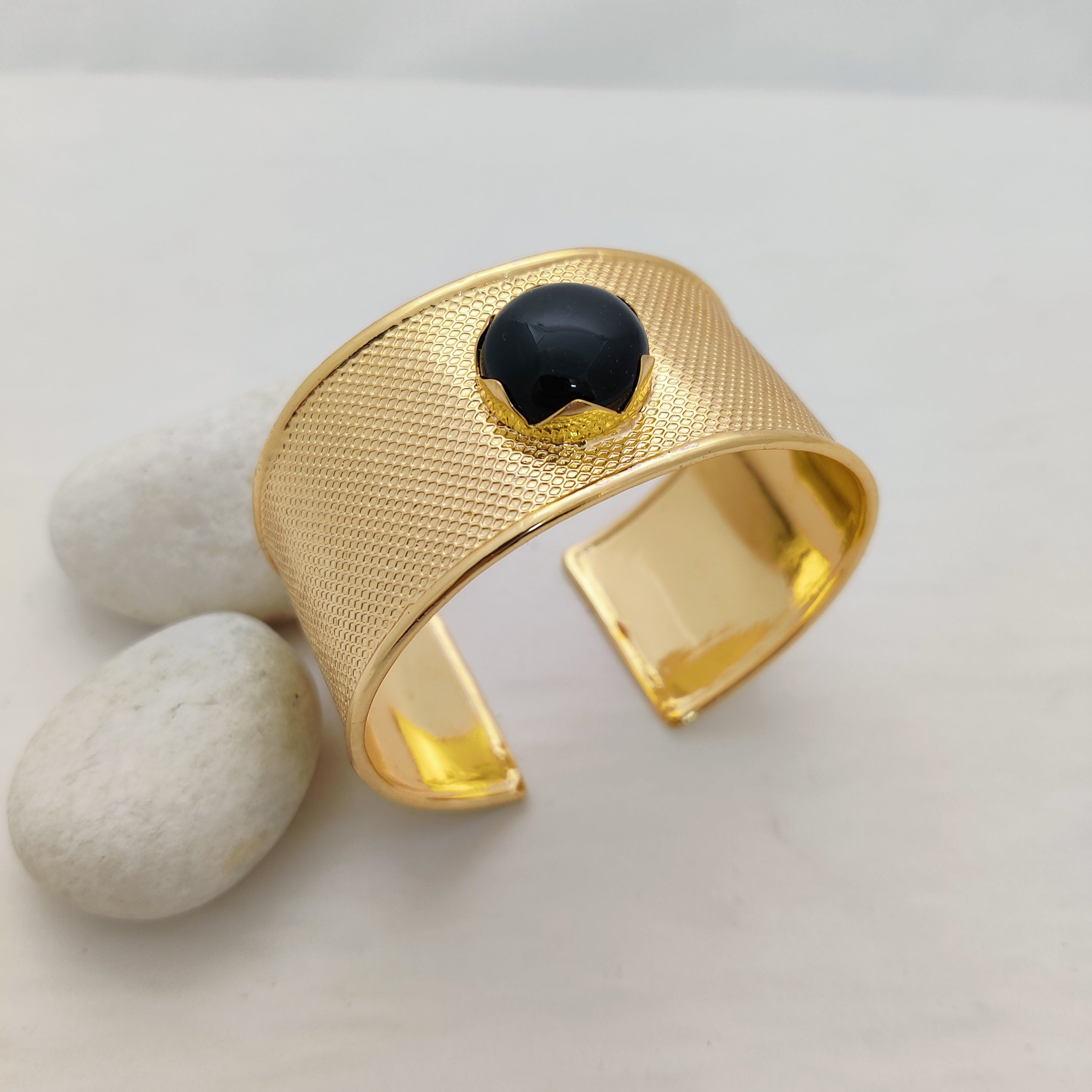 Black Onyx Bangle