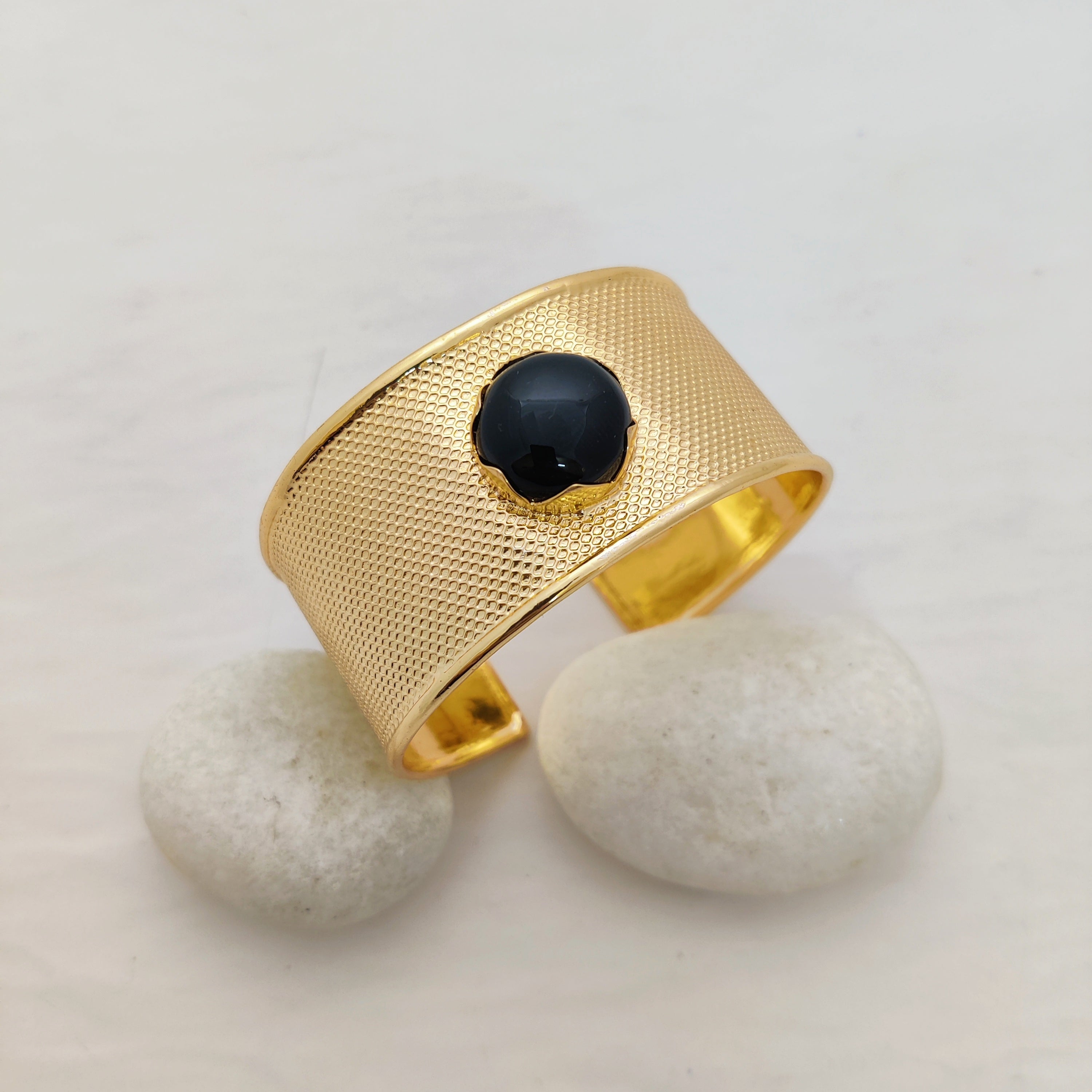 Black Onyx Bangle