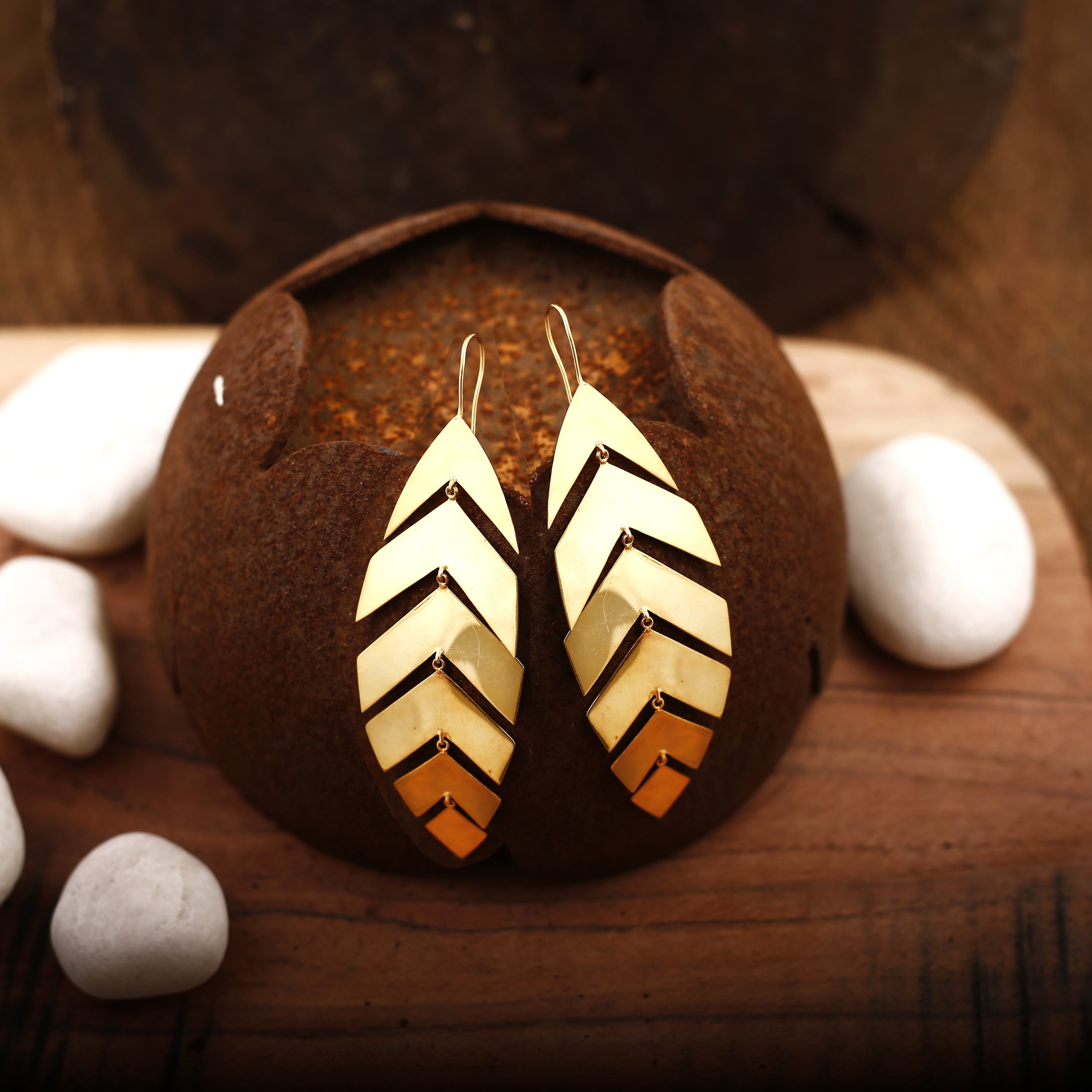 'Nature's Slice' Earrings