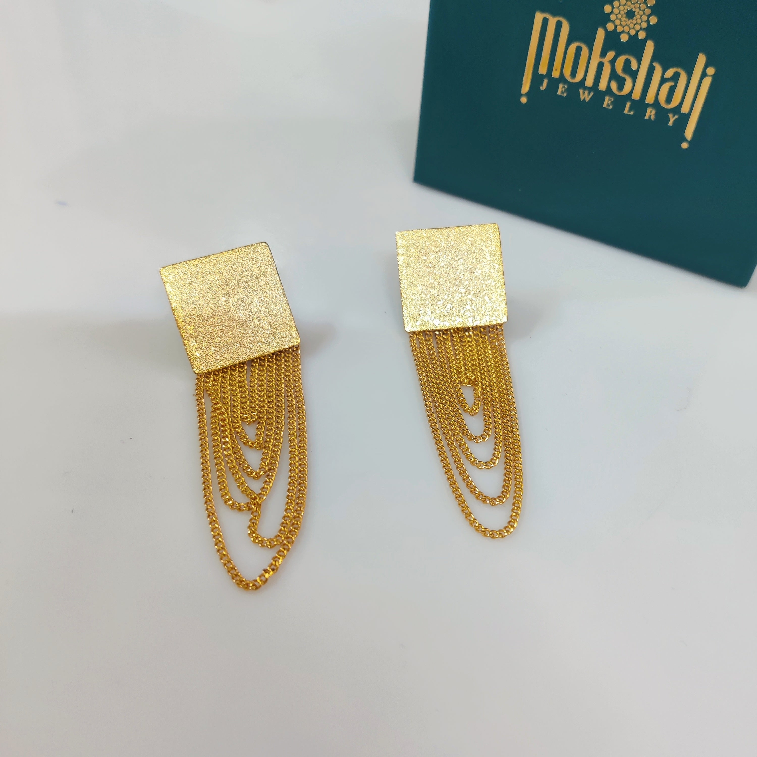 Frosted Elegance Earrings