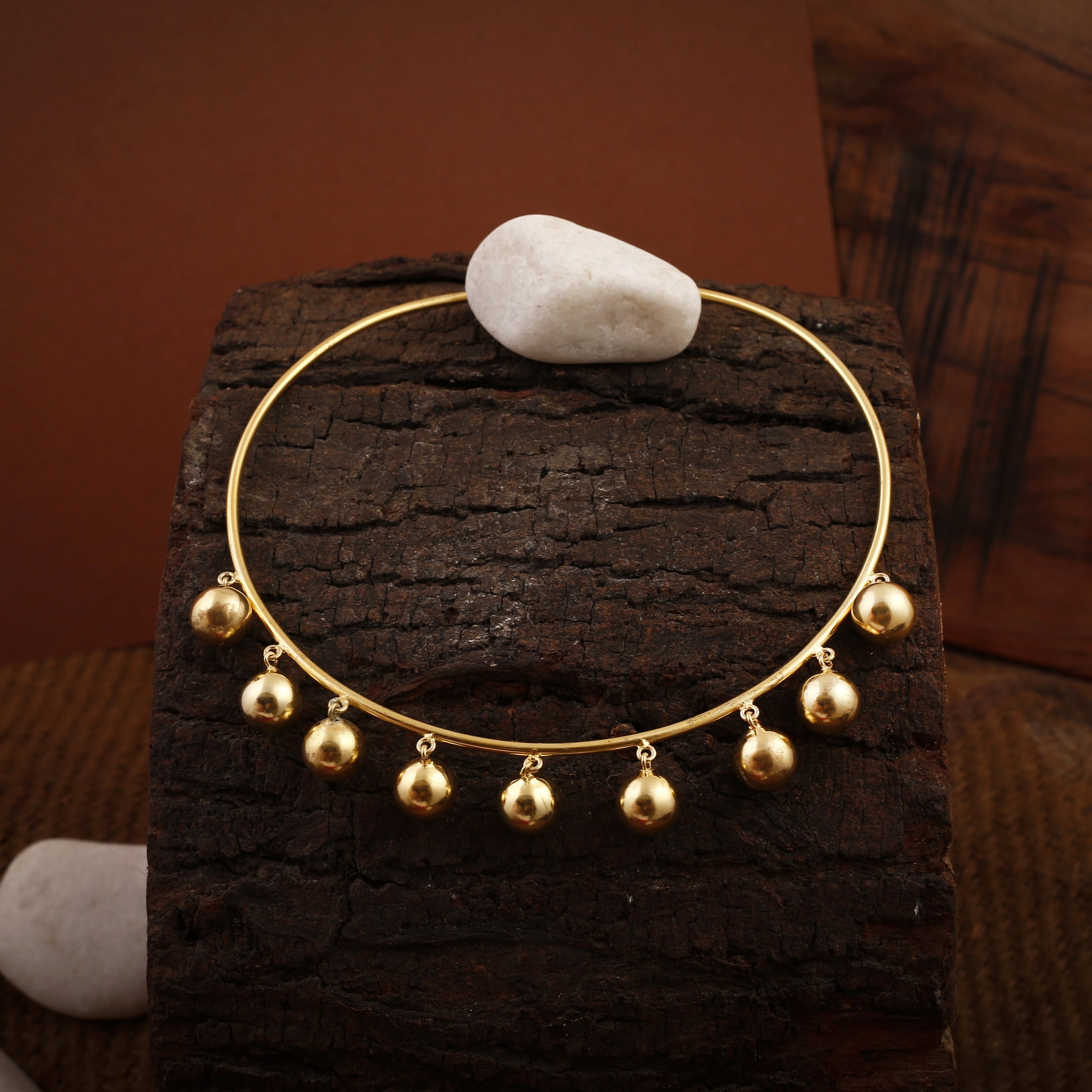 Golden Beads Choker